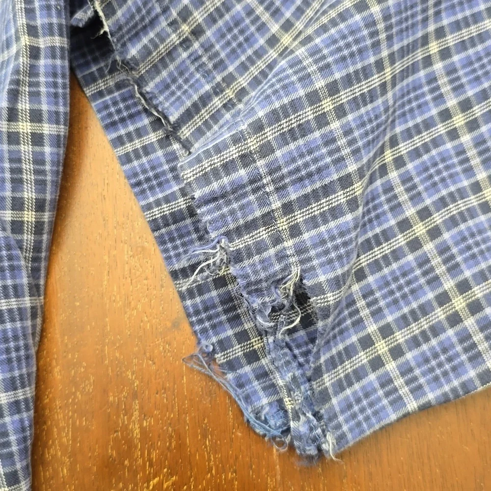 POLO by RALPH LAUREN Blue Plaid Pajama Pants Men's‎ Large